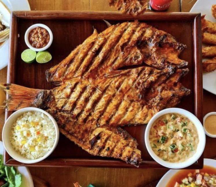 Pescado Zarandeado al Carbón