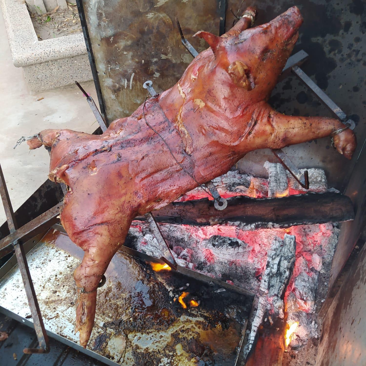 Lechón al espejo